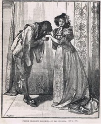 Príncipe Charles despedida da Infanta 1623